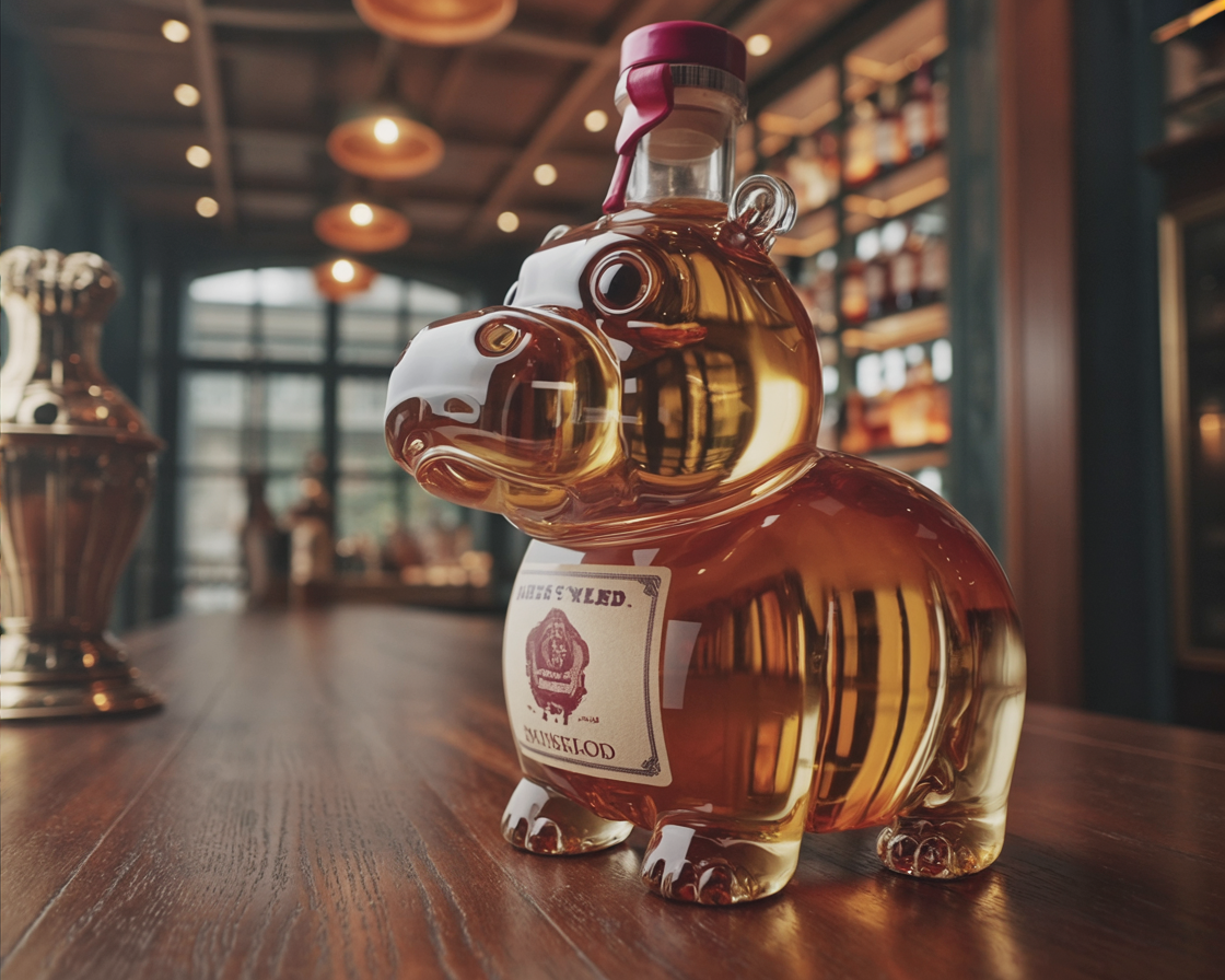 Whisky láhev - Hippo Edice