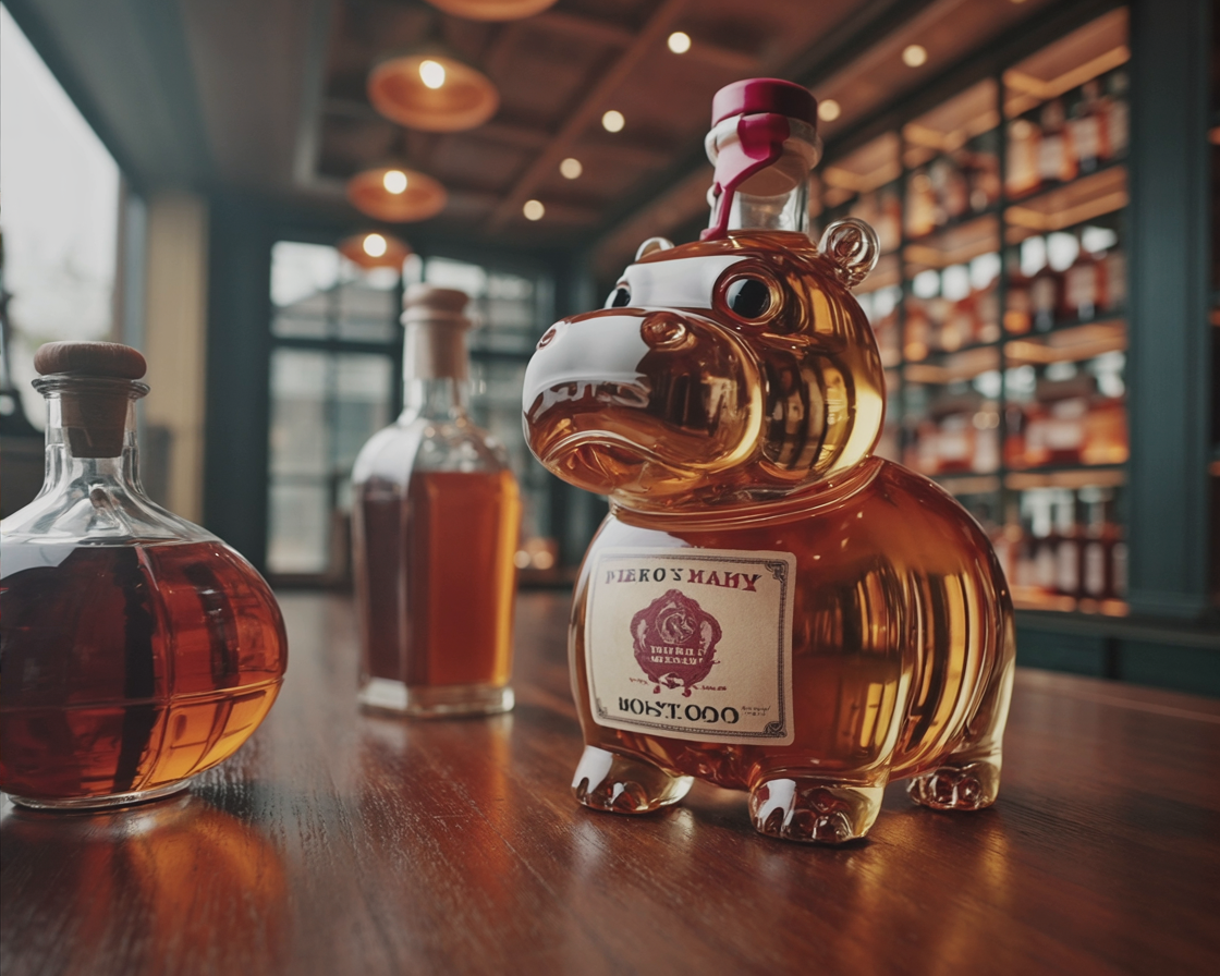 Whisky láhev - Hippo Edice