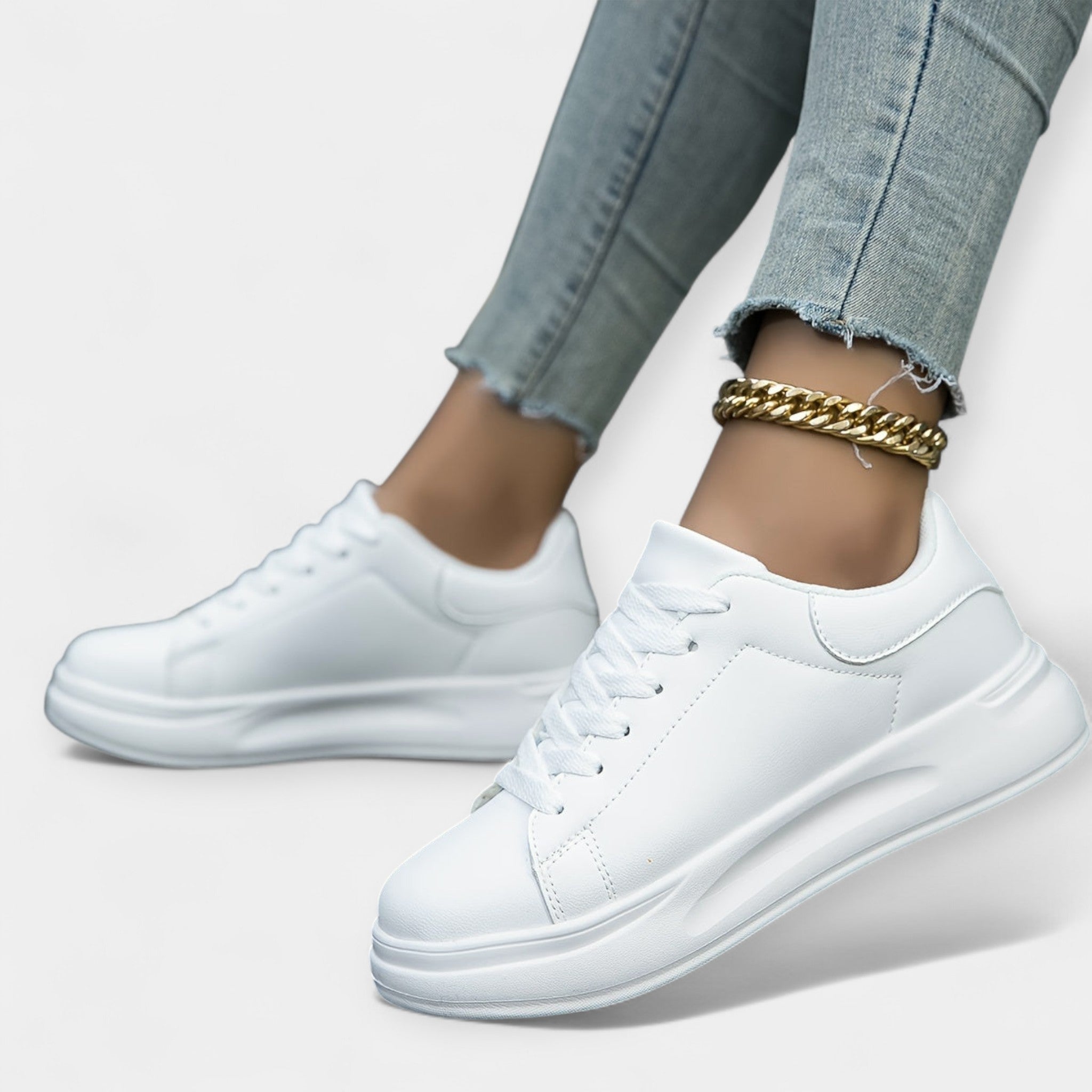 Eva Elegantní Minimalistické Městské Sportovní Tenisky