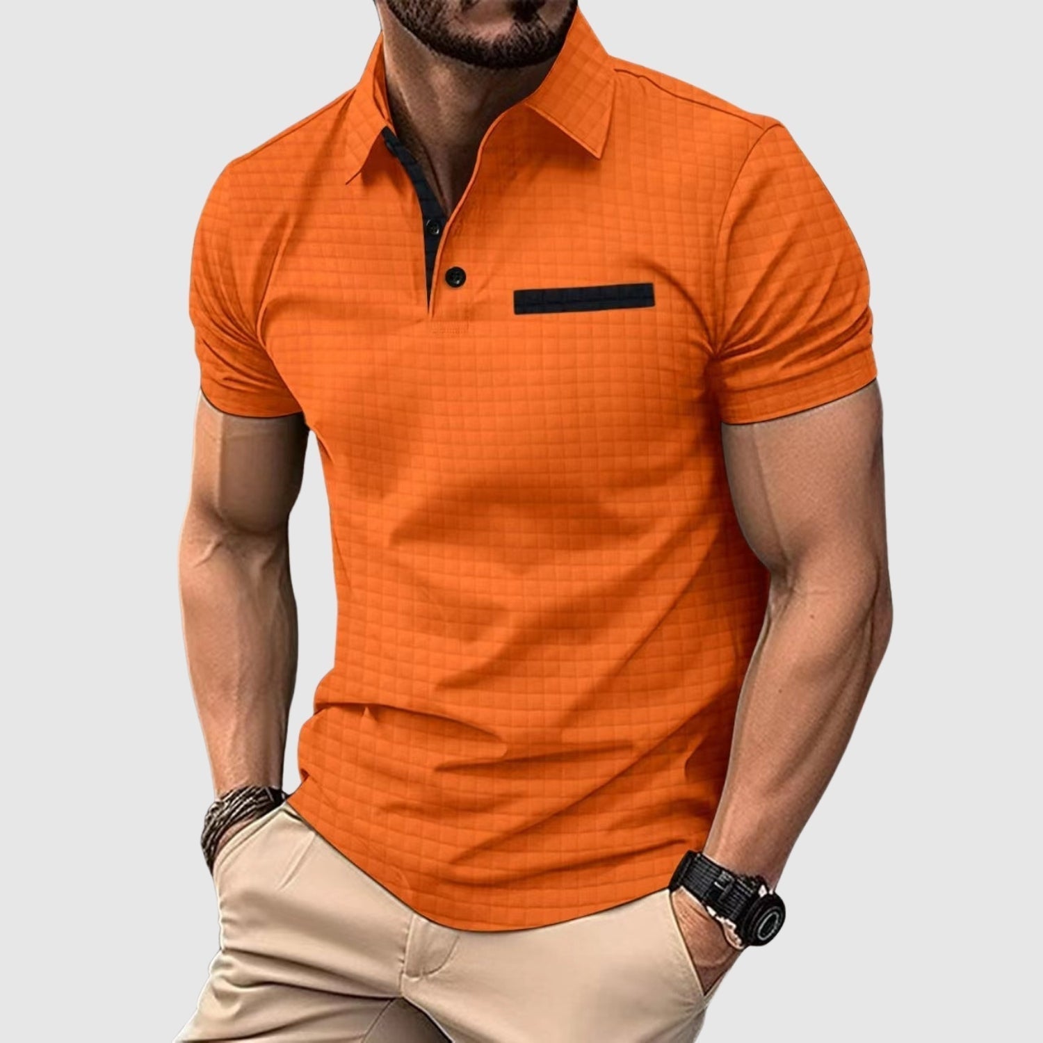 Libuše– Polo styl se strukturovanou texturou