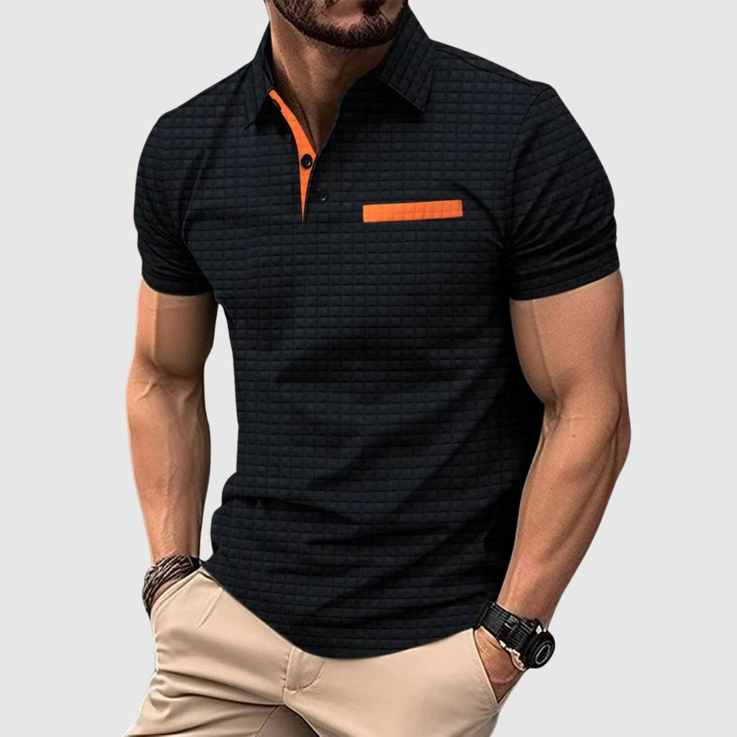 Libuše– Polo styl se strukturovanou texturou