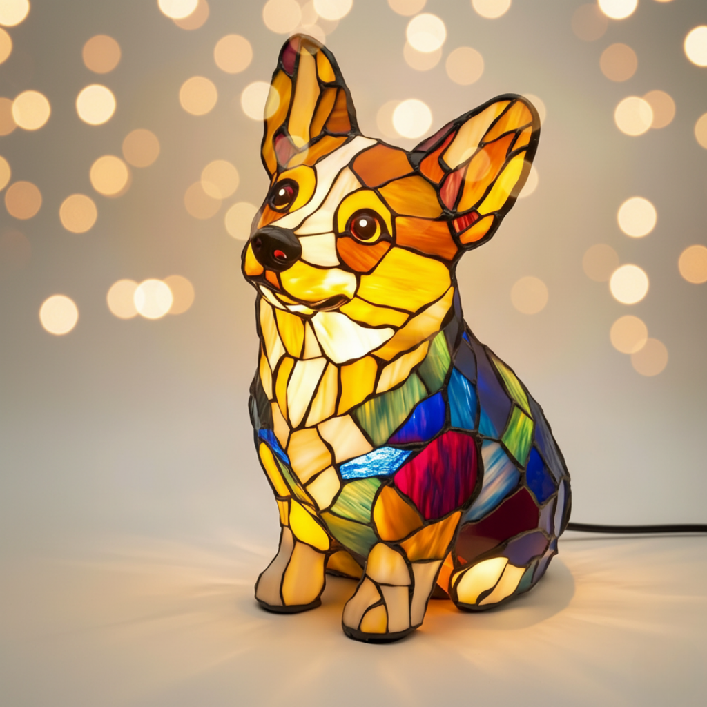 Zářící Corgi