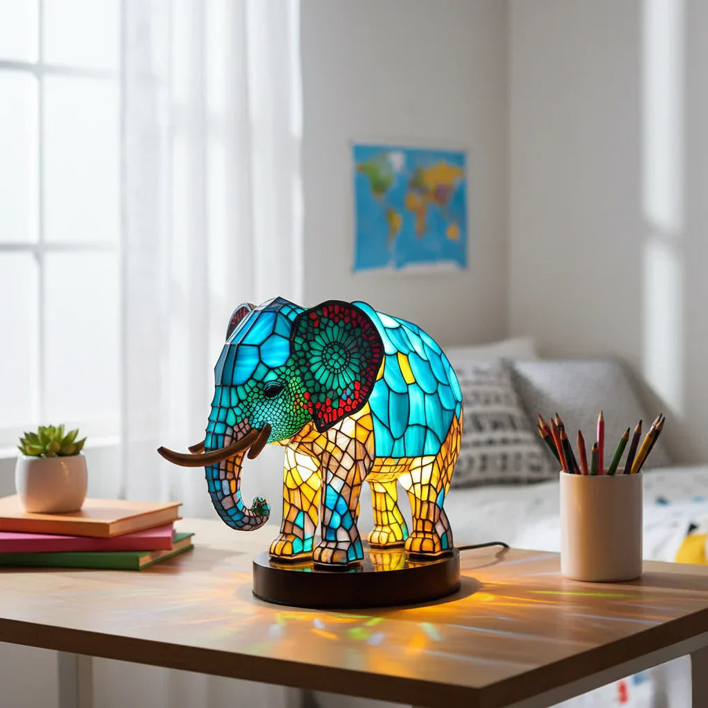 Bimbo - Lampa ve vitrážích
