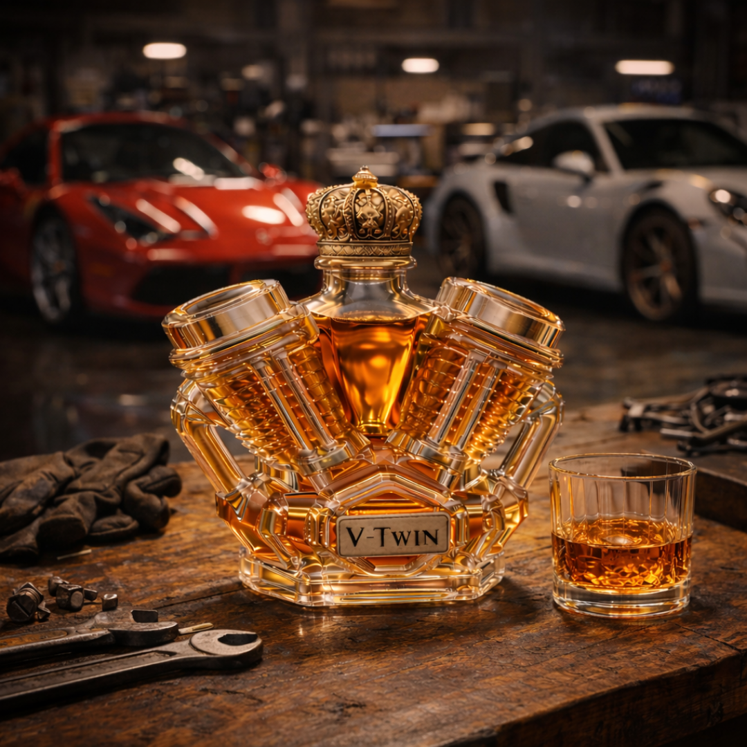 Whisky láhve - Edice V8