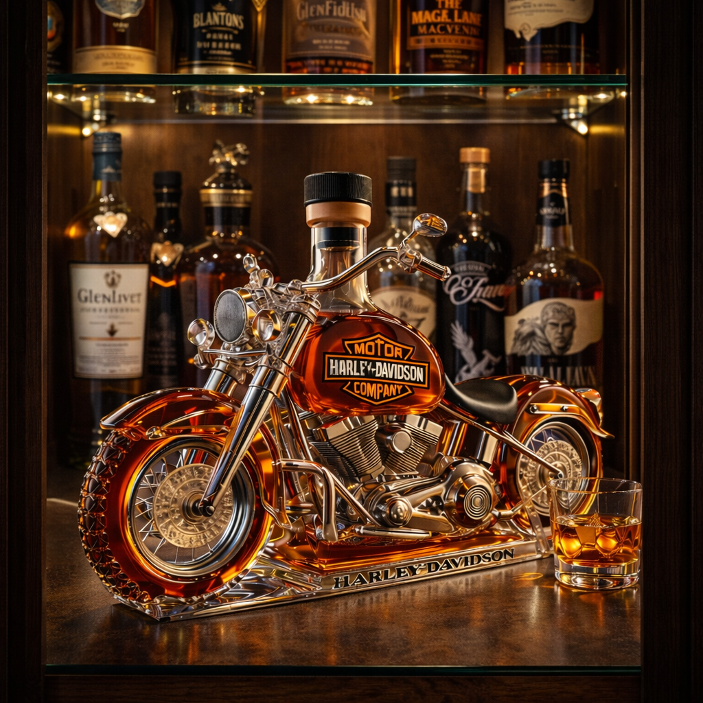 Whisky Láhev - Harley Davidson Edice