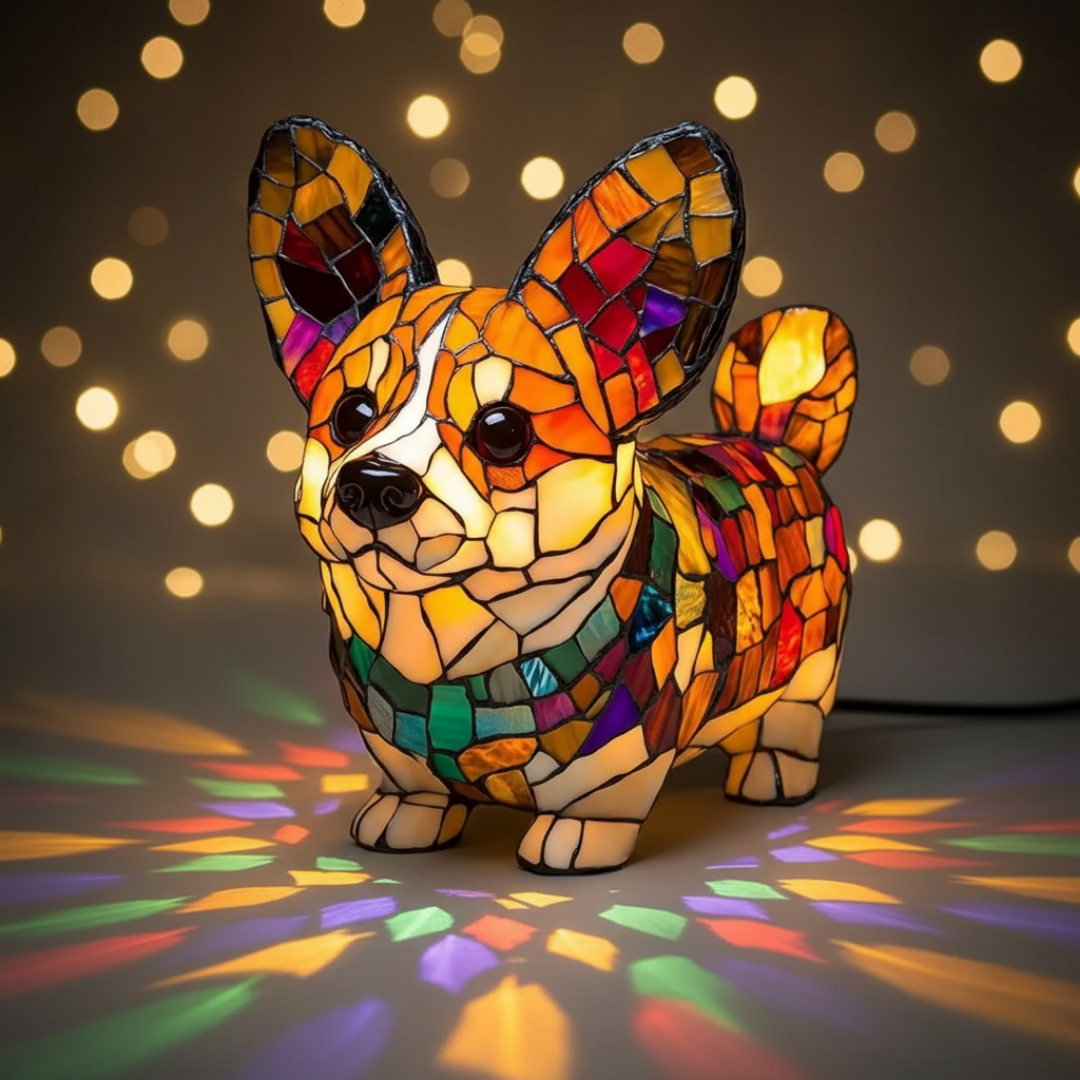 Zářící Corgi