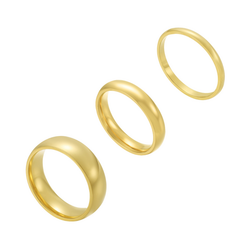 Adéla Elegantní Prsten Každodenní Minimalistické Nosení