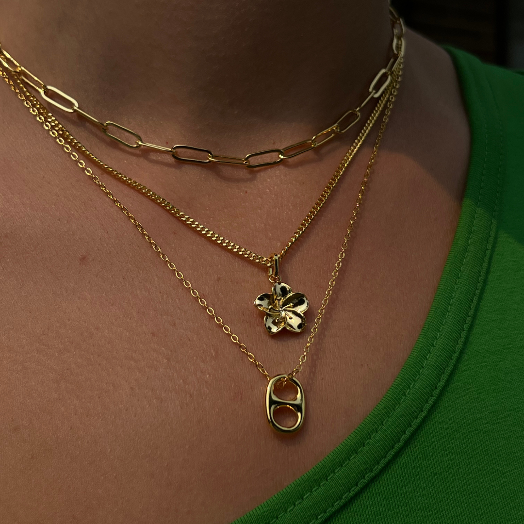 Anna Elegantní Minimalistický Náhrdelník Všestranný