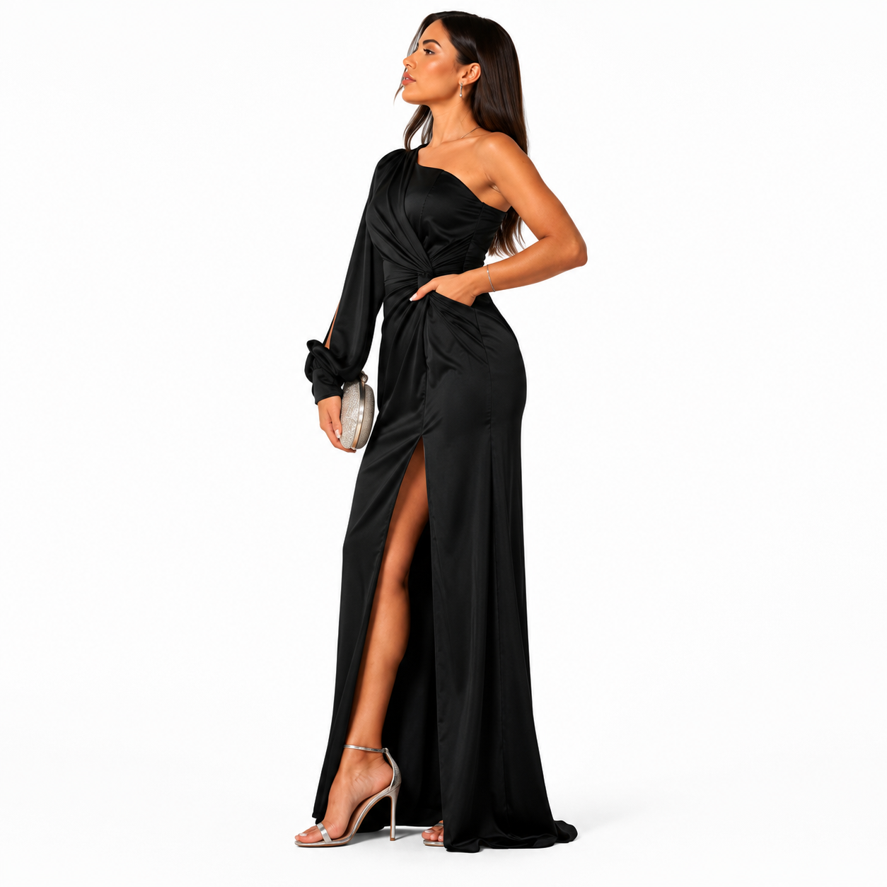 Melyssa - Elegantní Maxi Šaty na Večer