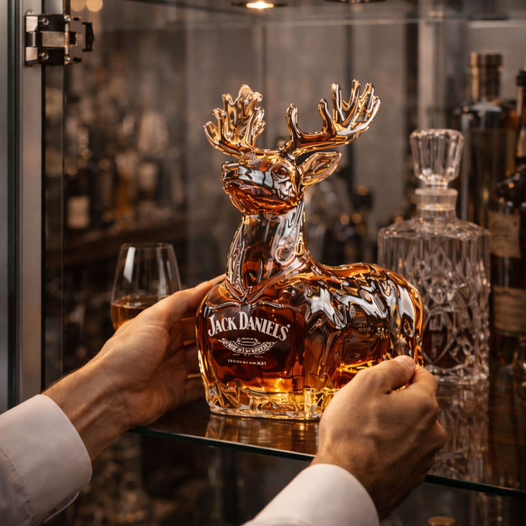 Jack Daniel's Whisky Láhev - Edice Sněhulák