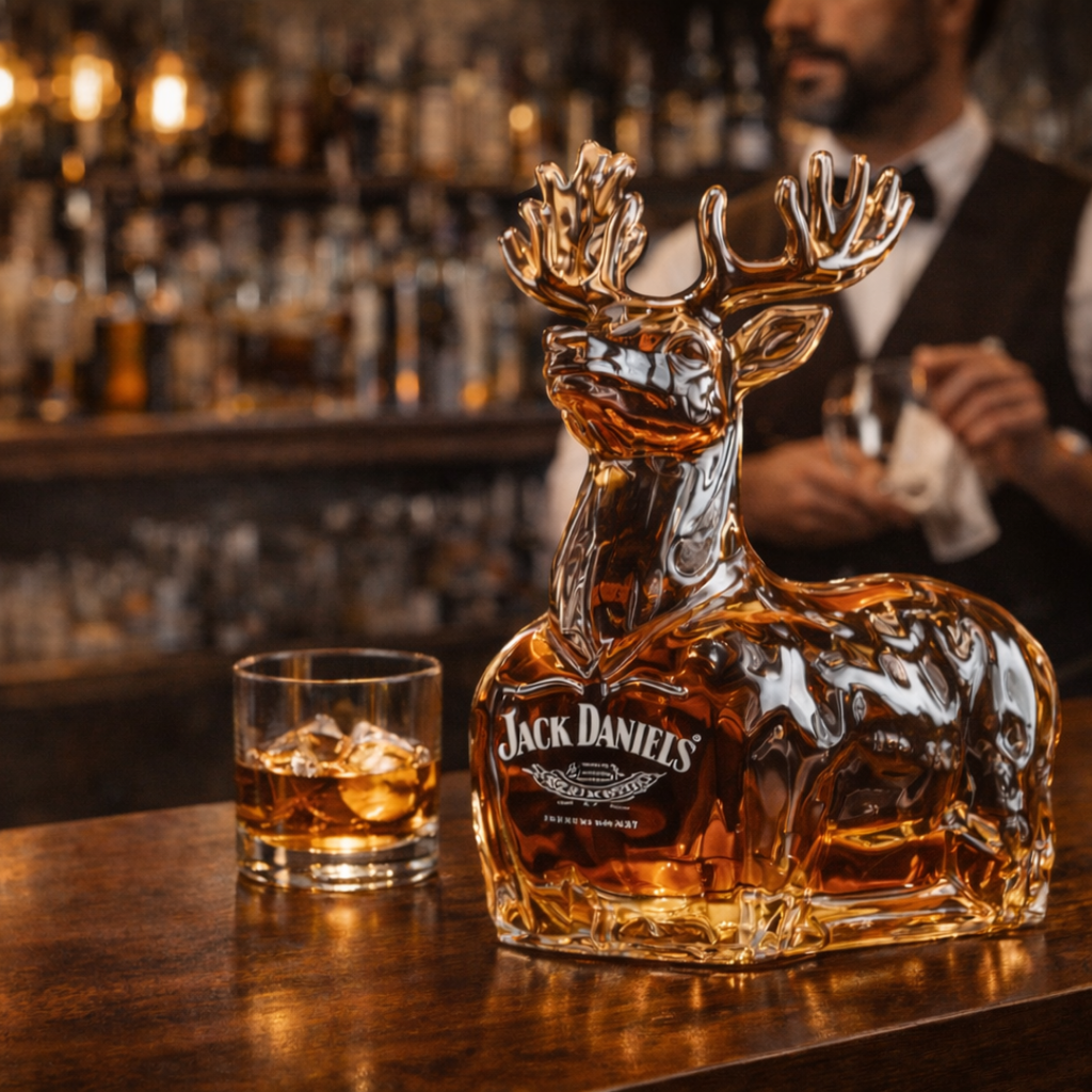 Jack Daniel's Whisky Láhev - Edice Sněhulák