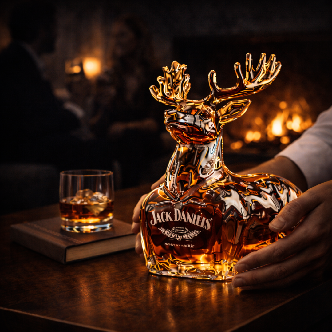 Jack Daniel's Whisky Láhev - Edice Sněhulák