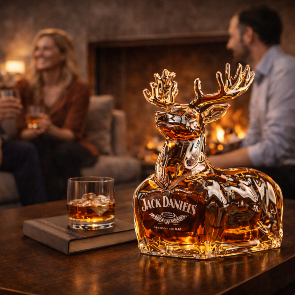 Jack Daniel's Whisky Láhev - Edice Sněhulák