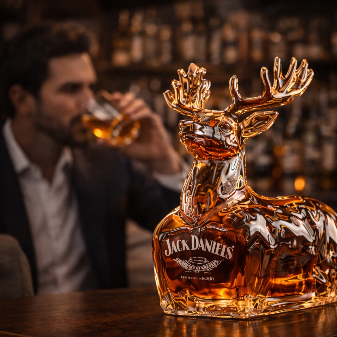 Jack Daniel's Whisky Láhev - Edice Sněhulák