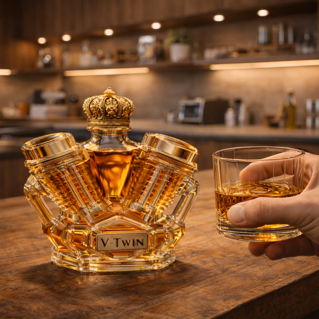 Whisky láhve - Edice V8