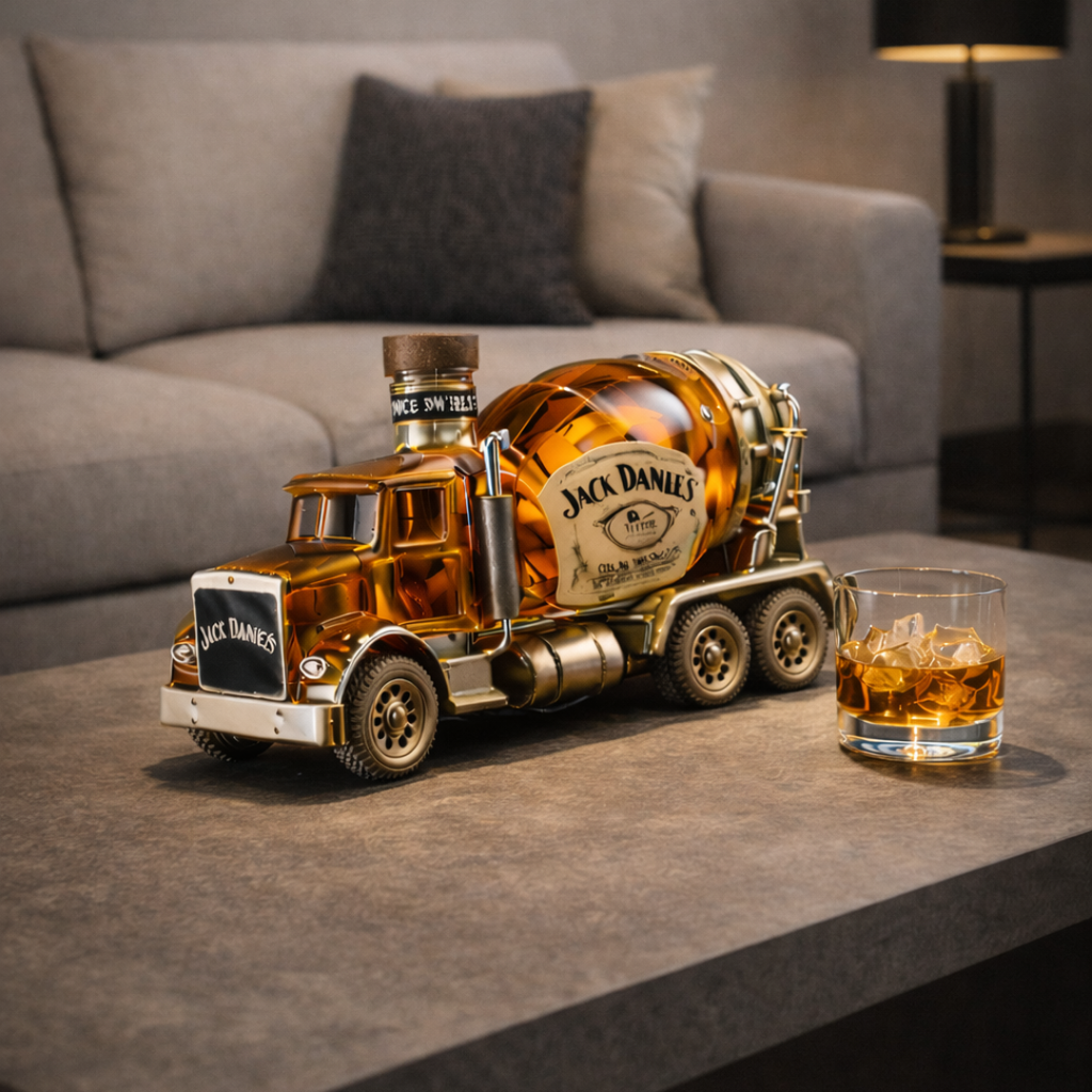 Whiskyfles Jack Daniel's - Truck Edice