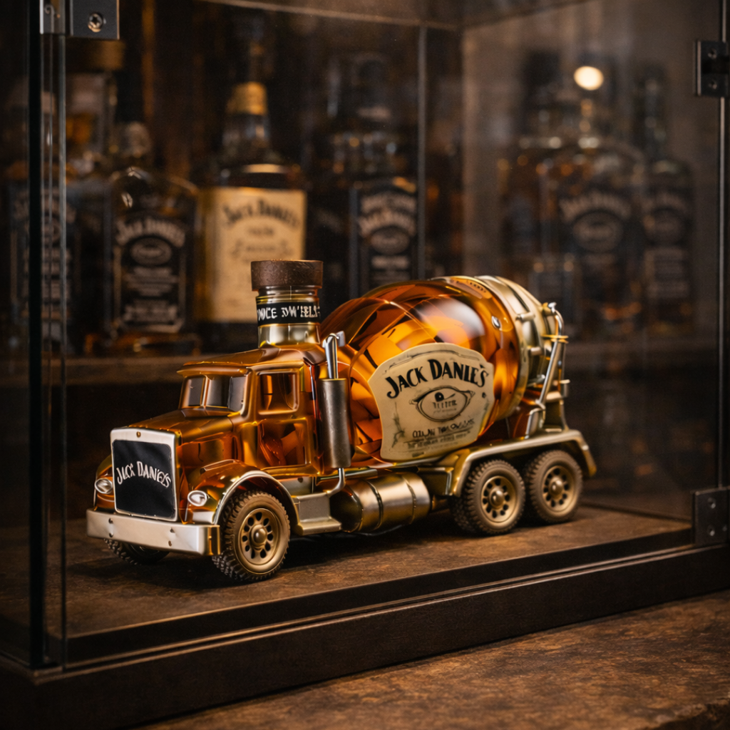 Whiskyfles Jack Daniel's - Truck Edice