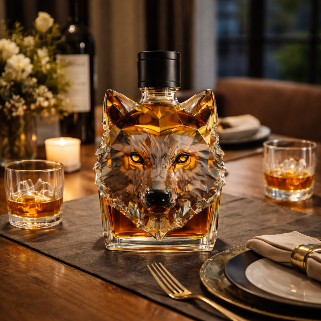 Whisky láhev - Edice Vlka