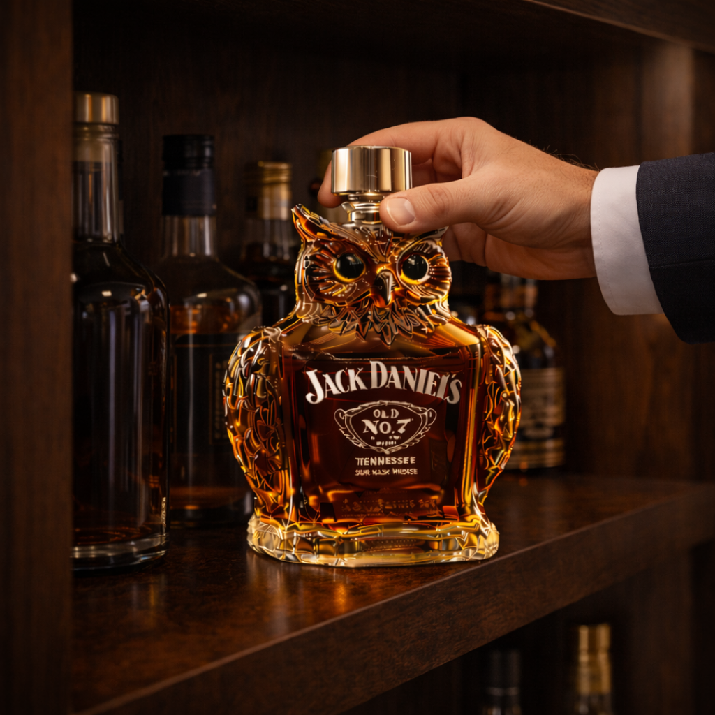 Whisky láhev - Vydrová edice
