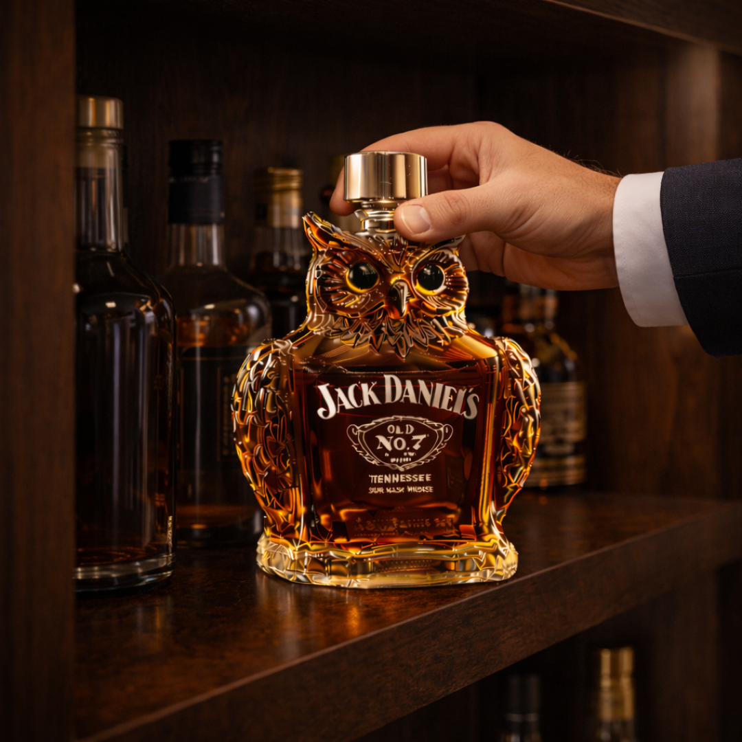 Whisky láhev - Vydrová edice