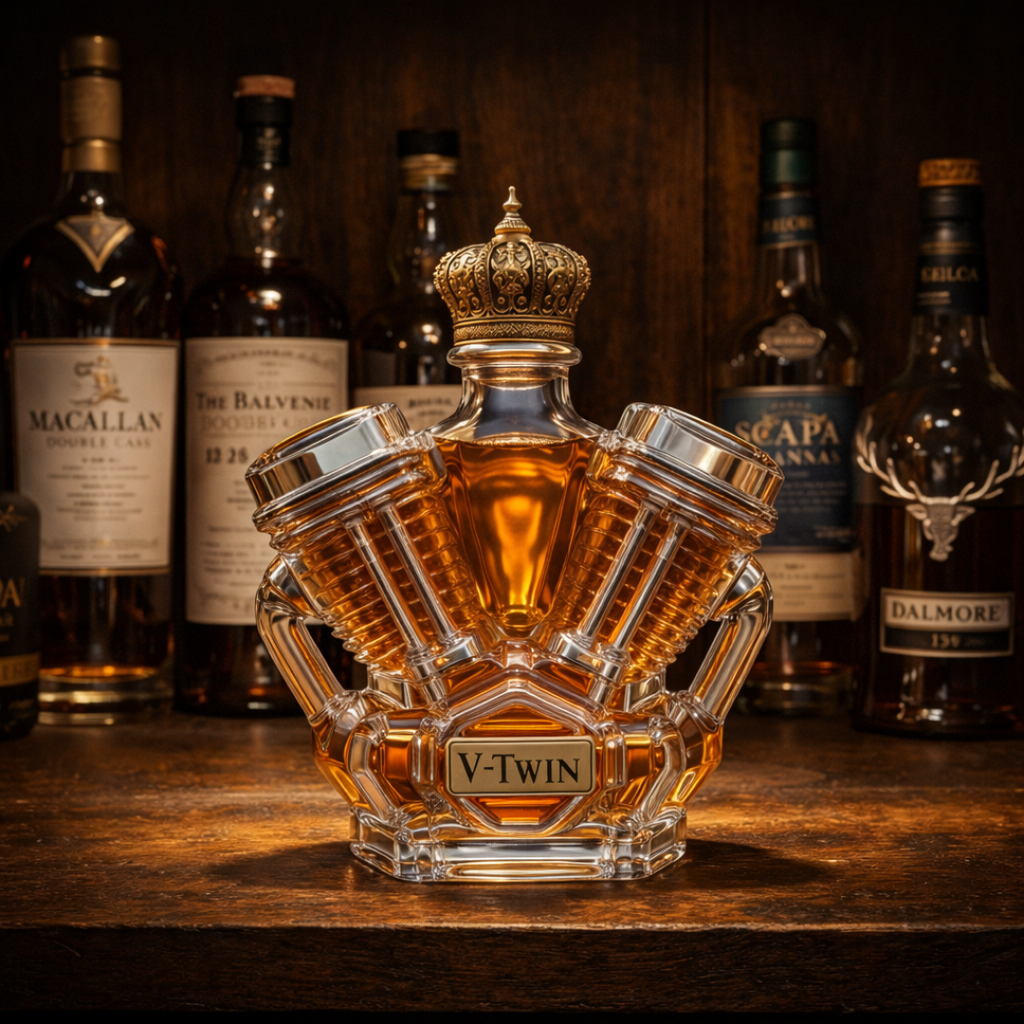 Whisky láhve - Edice V8