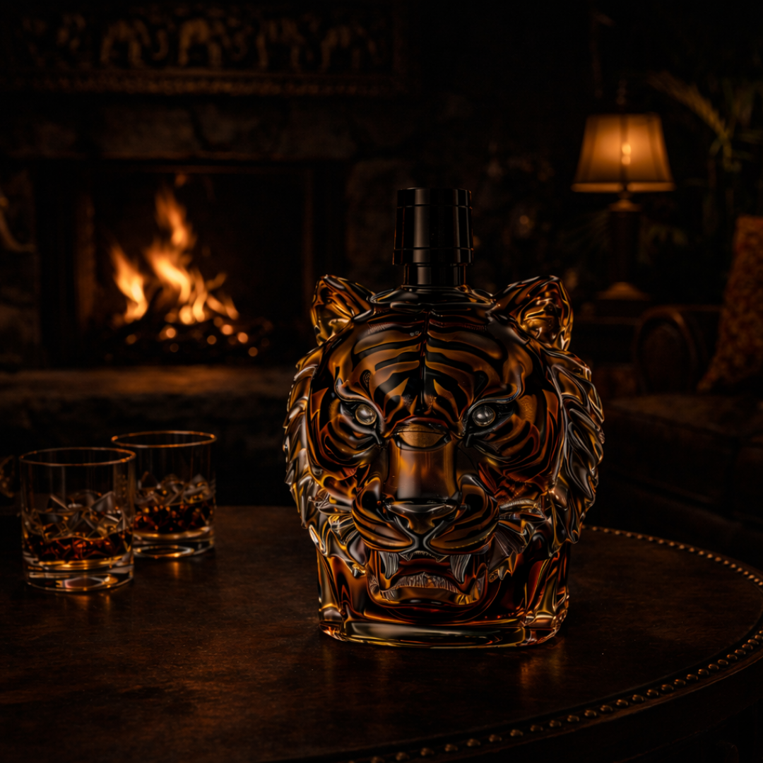 Whiskyfles - Tygrí edice