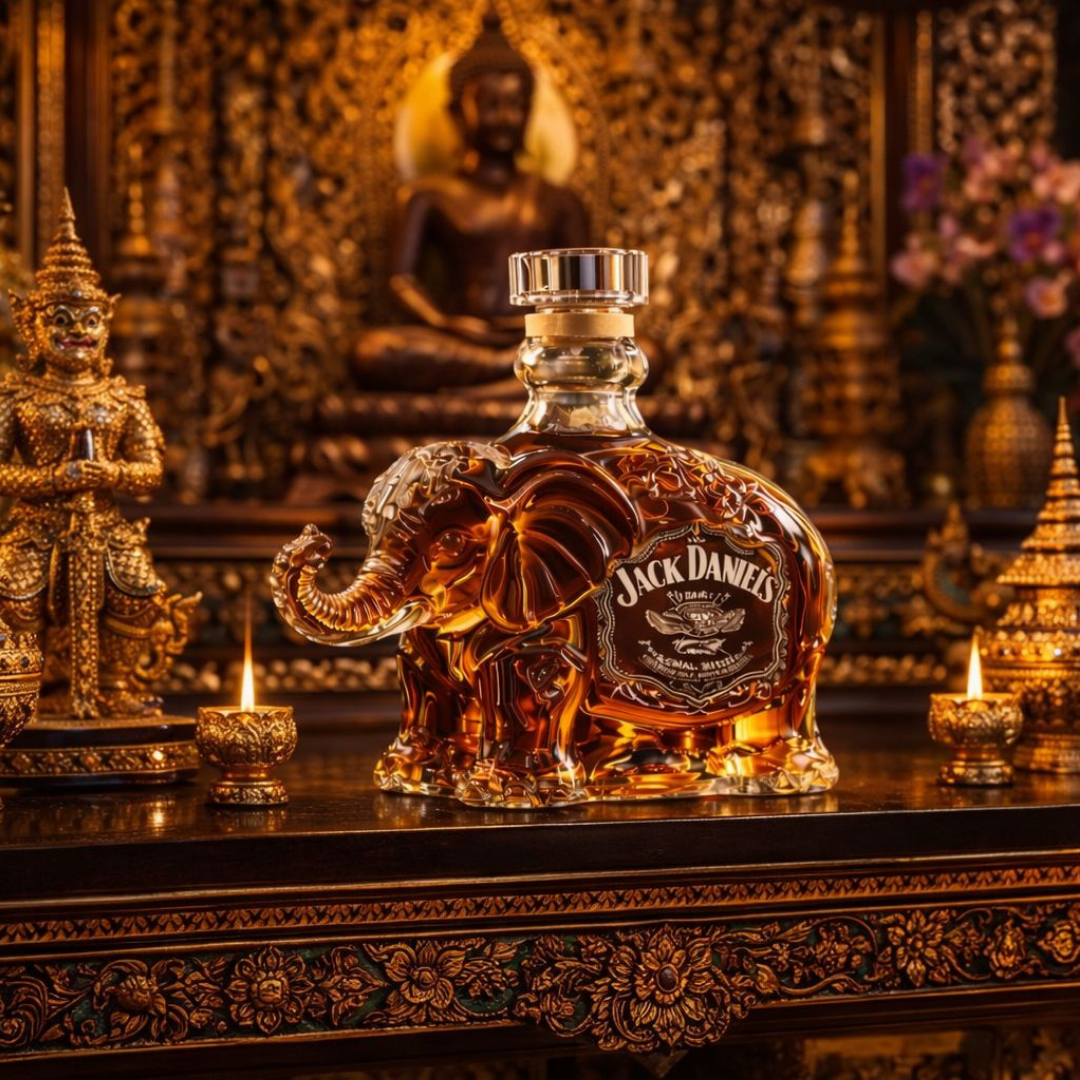 Jack Daniel's Whisky Láhev - Sloní Edice