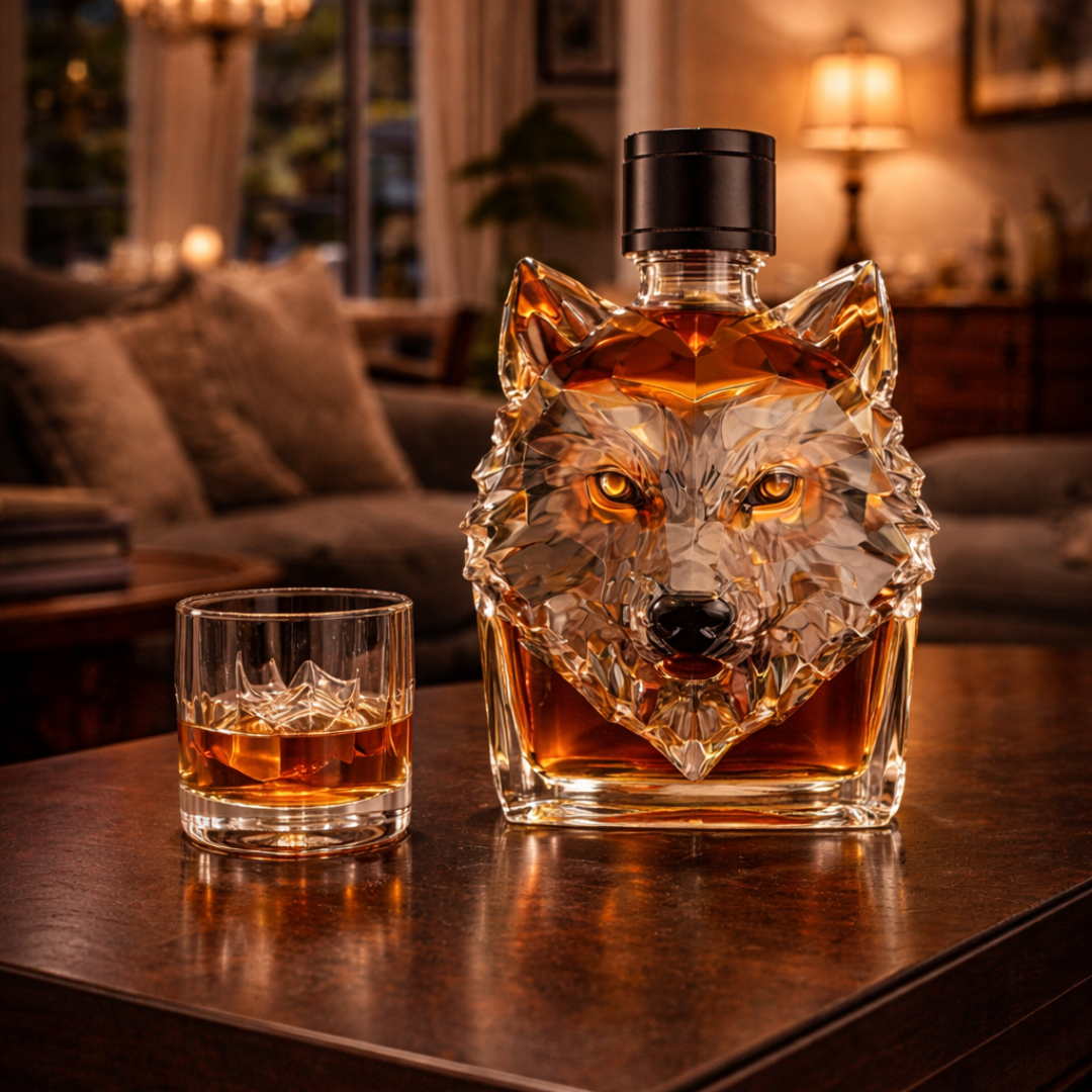Whisky láhev - Edice Vlka