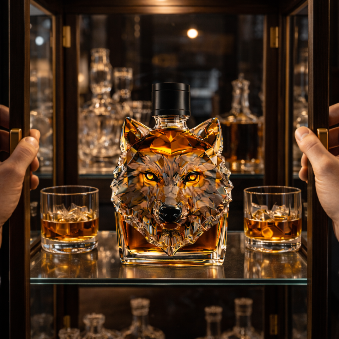 Whisky láhev - Edice Vlka