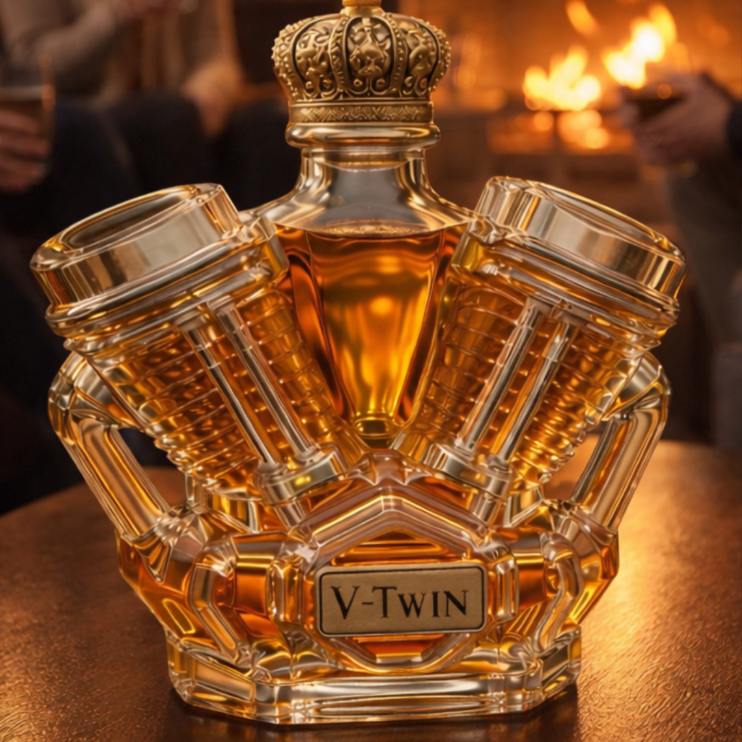 Whisky láhve - Edice V8