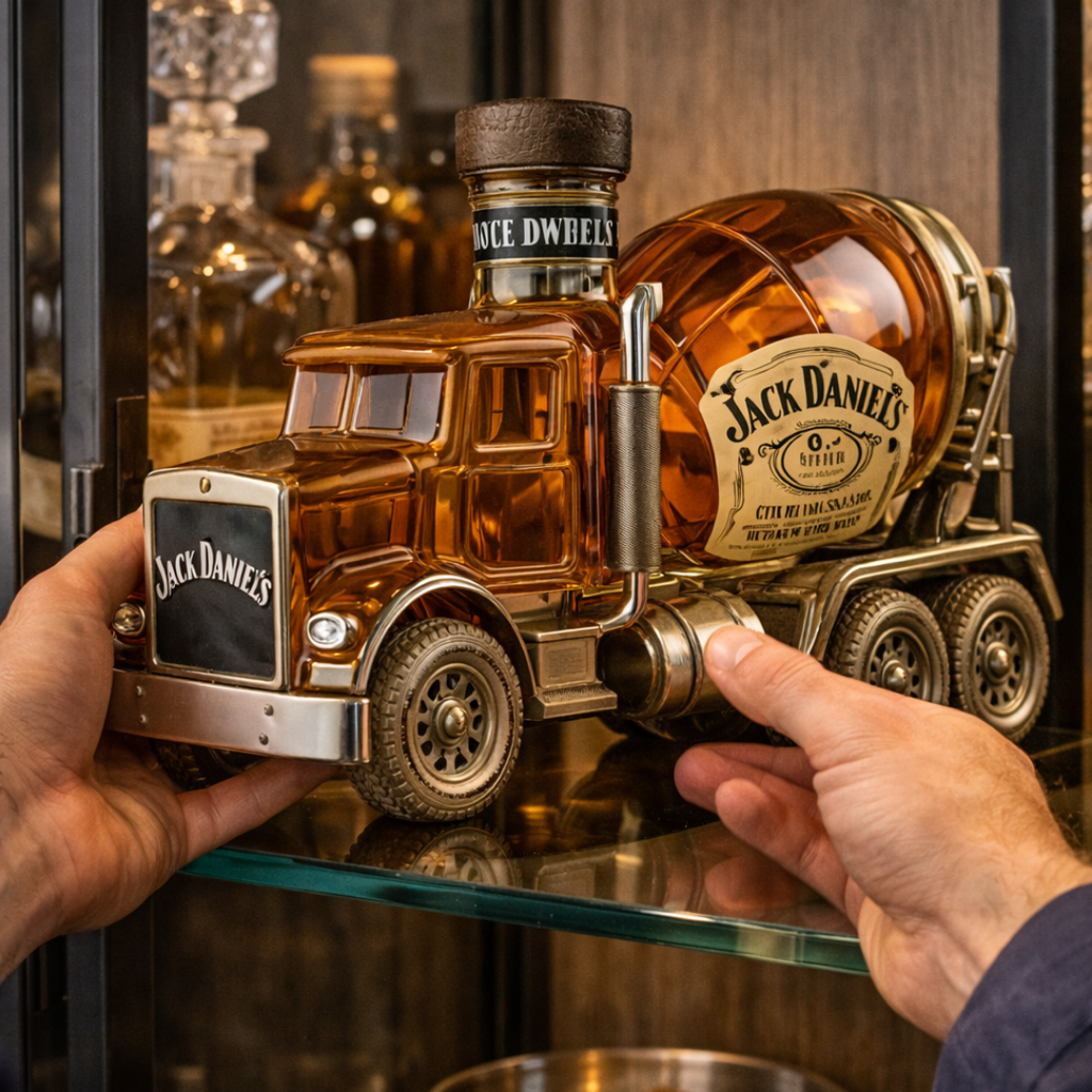 Whiskyfles Jack Daniel's - Truck Edice
