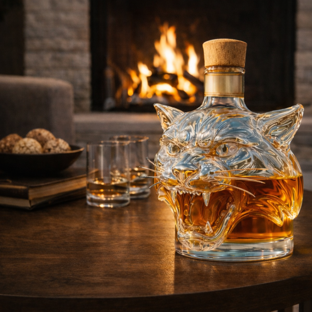 Whisky láhev - Tygrí edice
