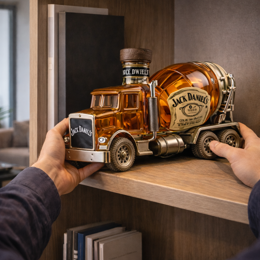 Whiskyfles Jack Daniel's - Truck Edice