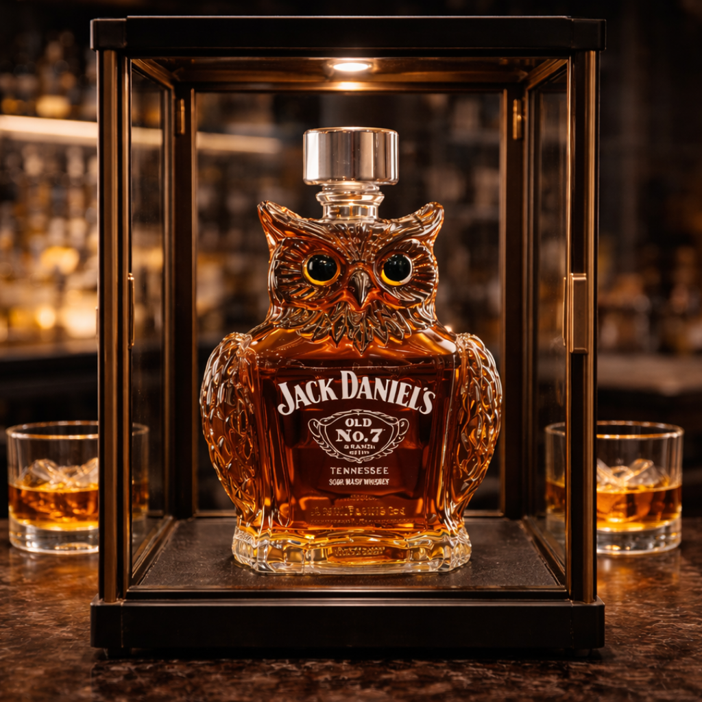 Whisky láhev - Vydrová edice