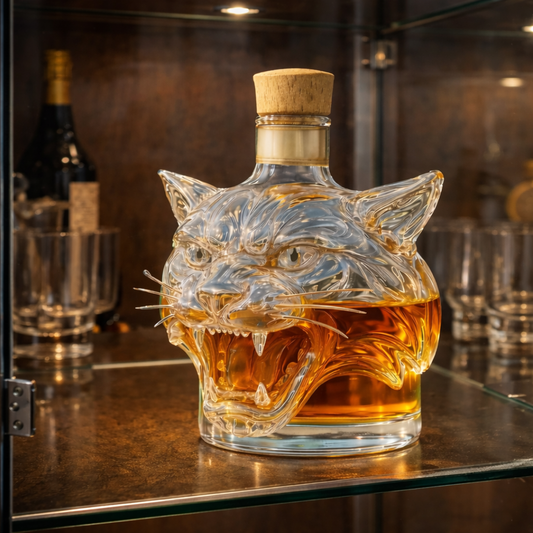 Whisky láhev - Tygrí edice