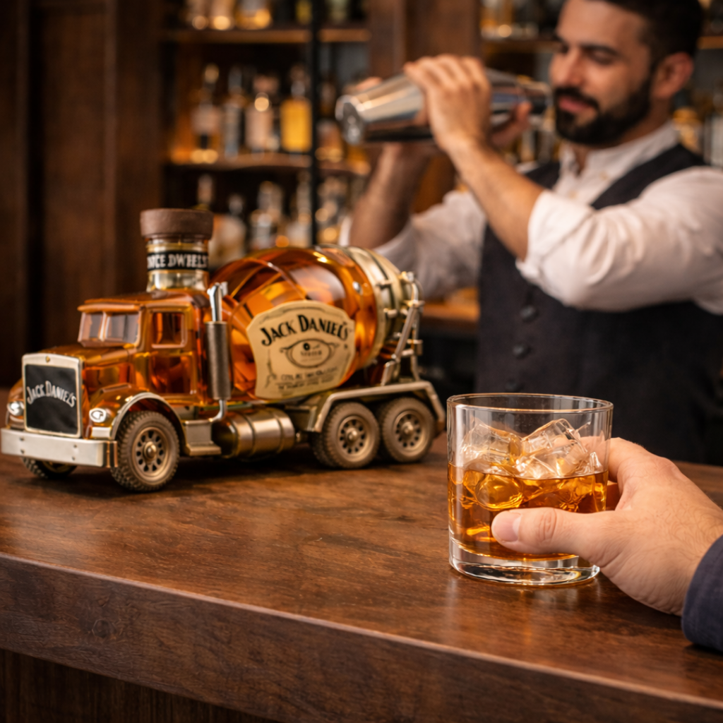 Whiskyfles Jack Daniel's - Truck Edice