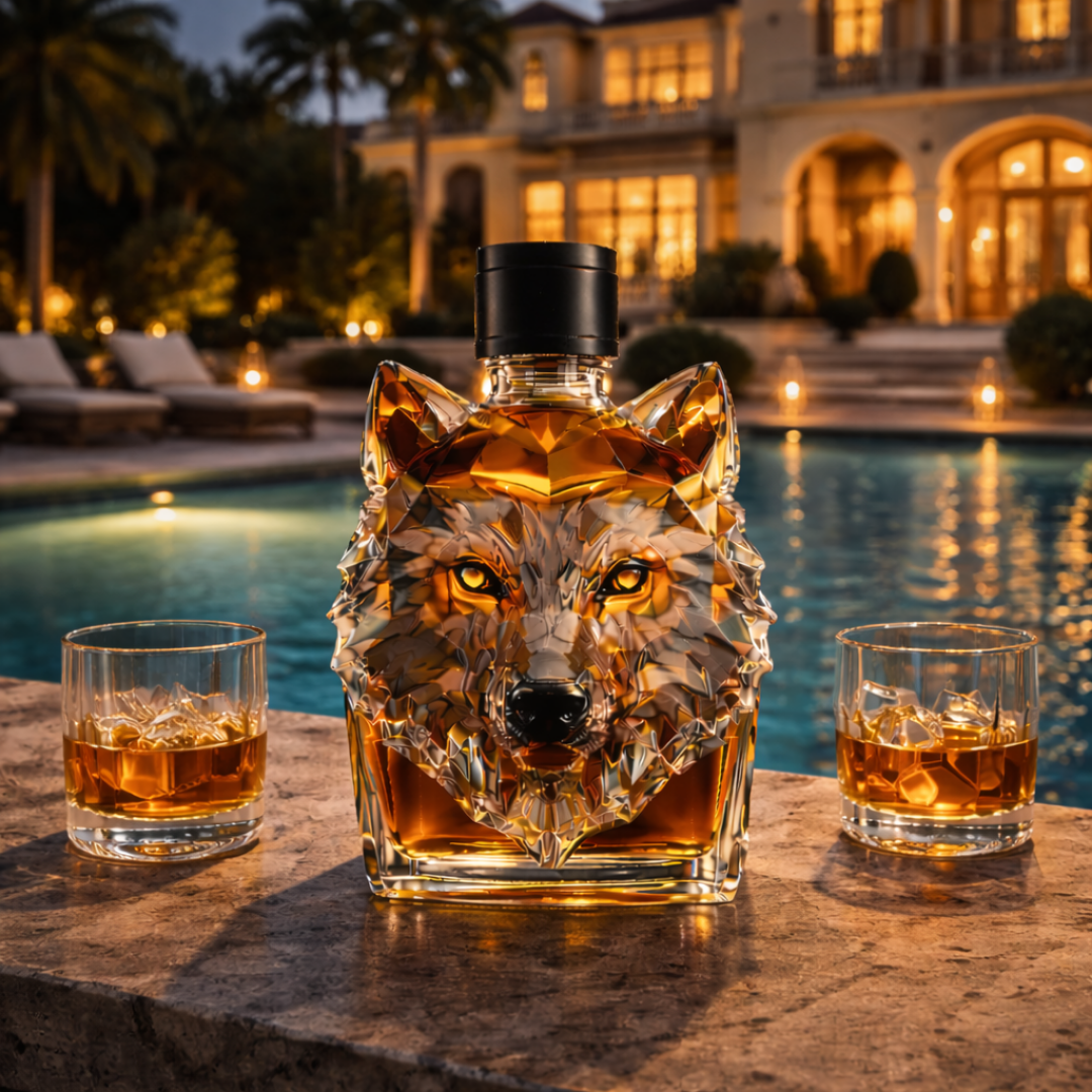 Whisky láhev - Edice Vlka