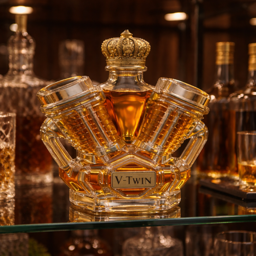Whisky láhve - Edice V8