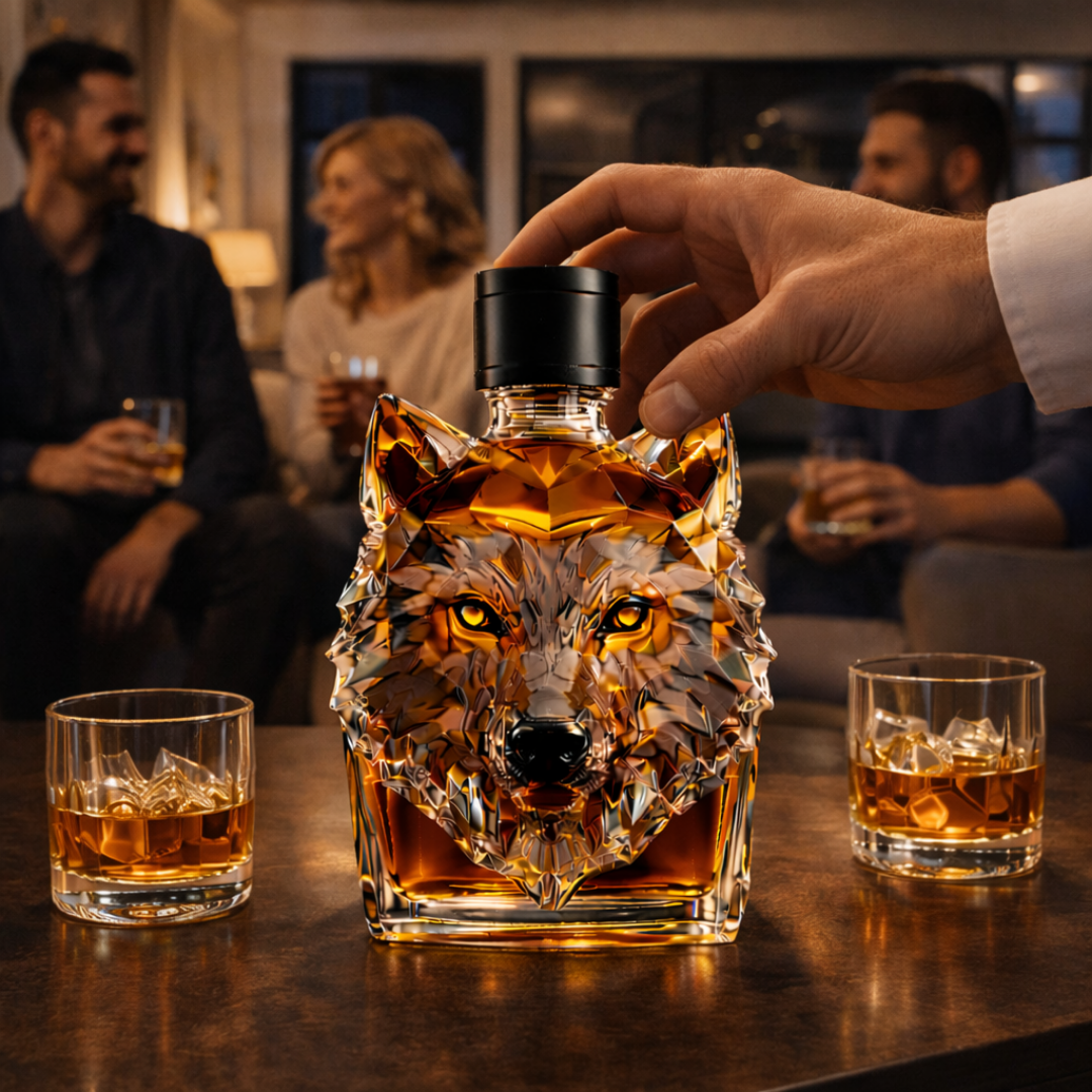 Whisky láhev - Edice Vlka