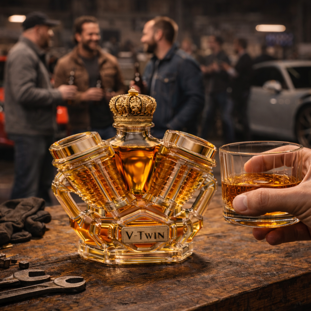 Whisky láhve - Edice V8