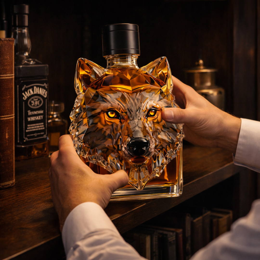 Whisky láhev - Edice Vlka