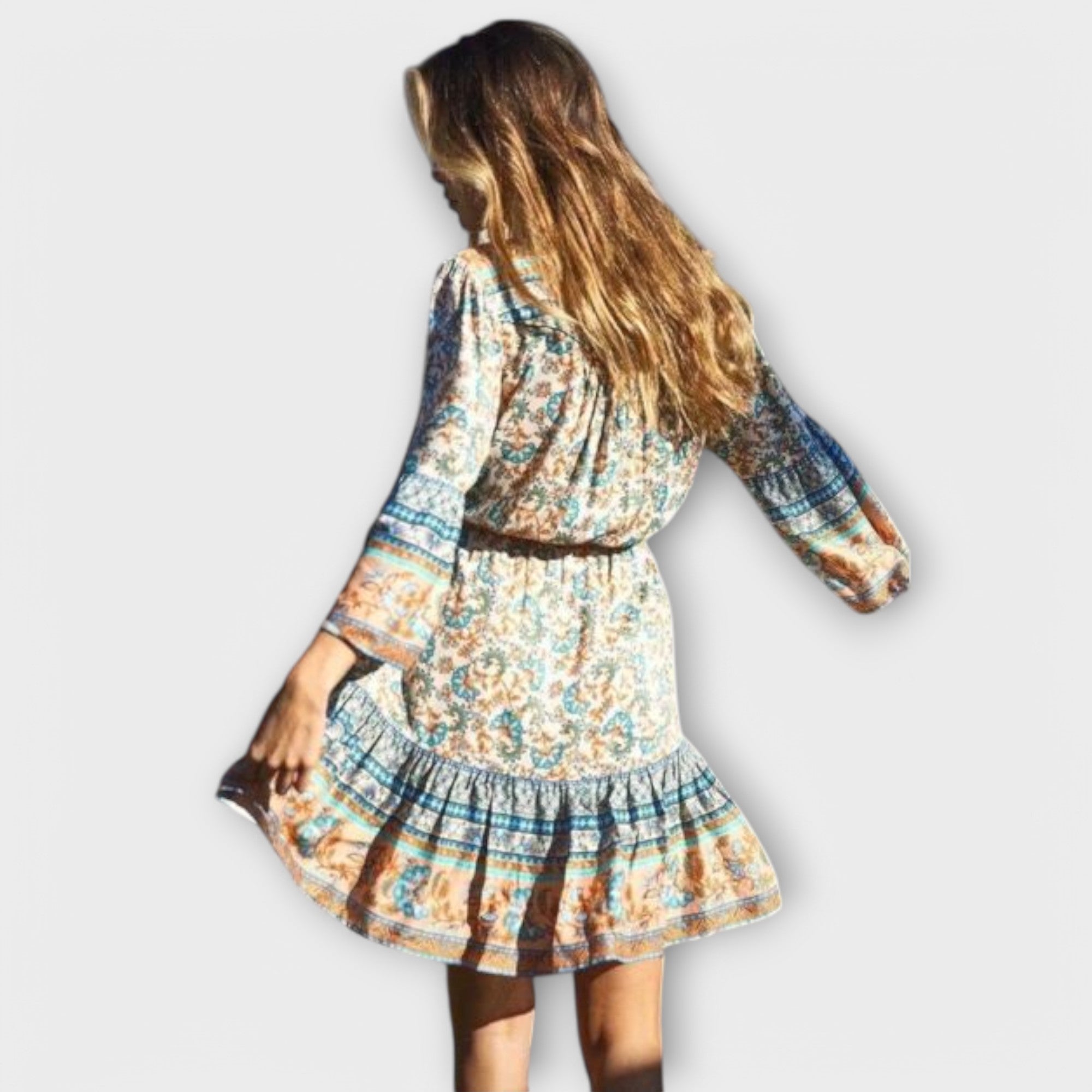 Keitha - Krátké Boho Šaty