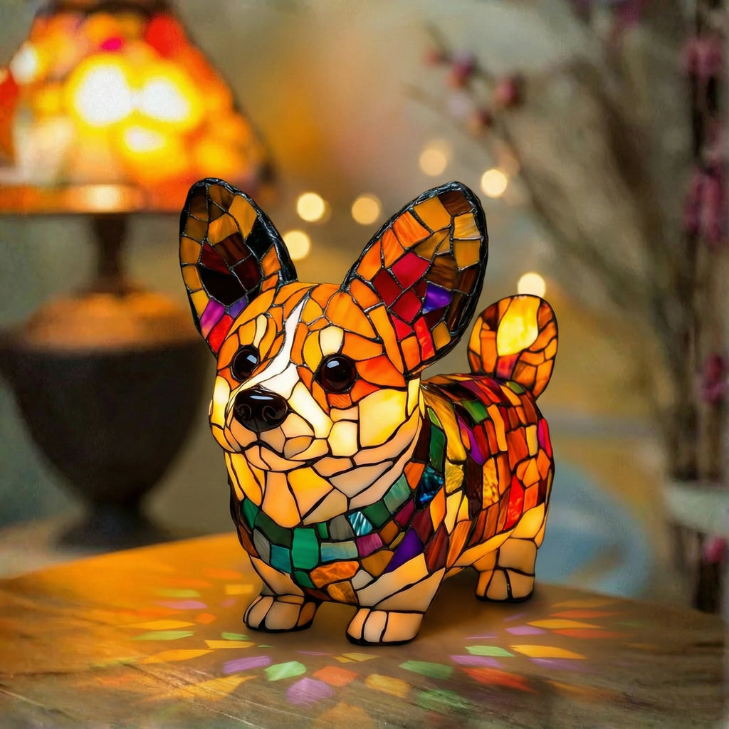 Zářící Corgi