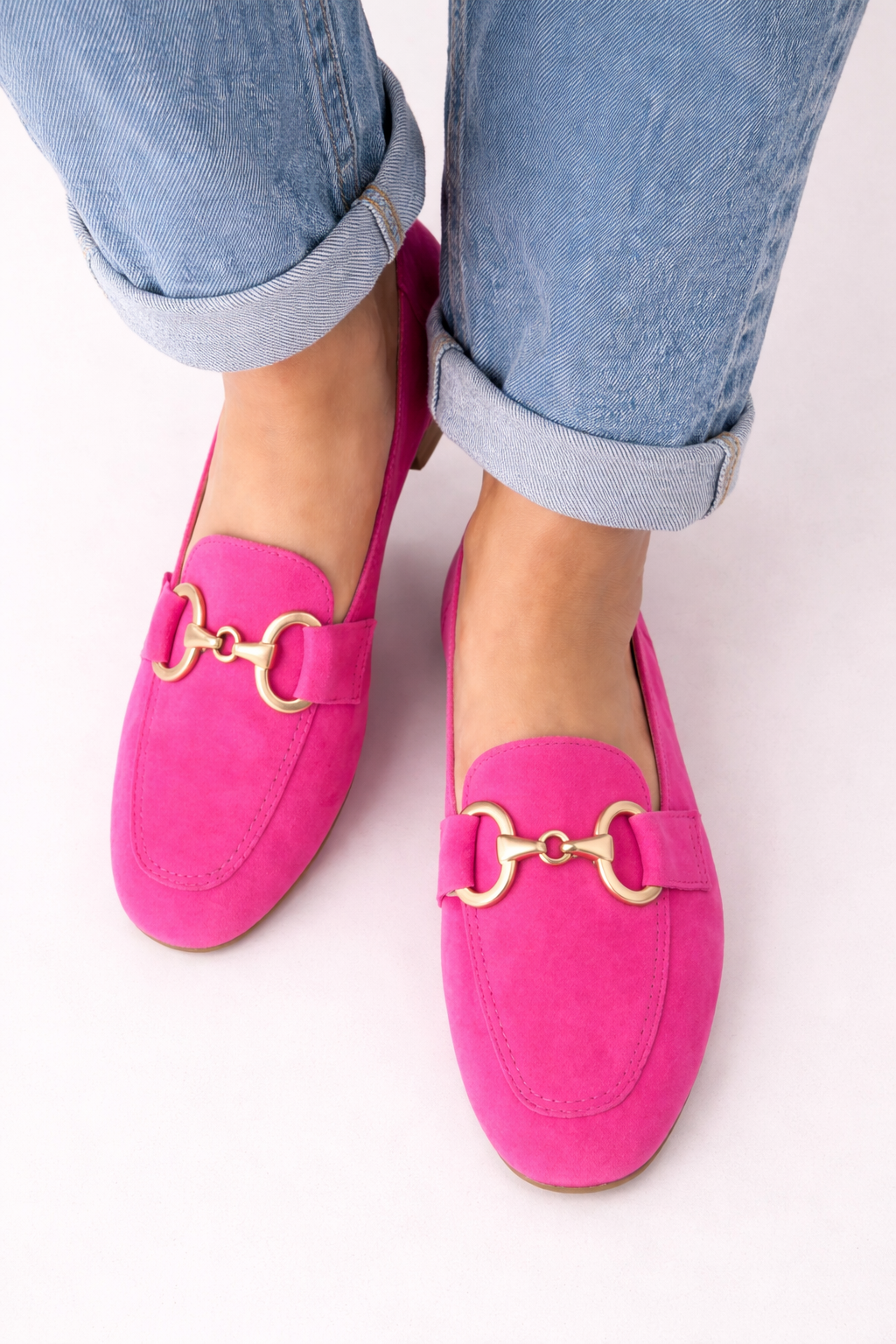 Mae | šikové loafers s dorazem zlata